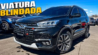 Nova VIATURA BLINDADA DESCARACTERIZADA TIGGO 8 PRO [upl. by Zetnas222]