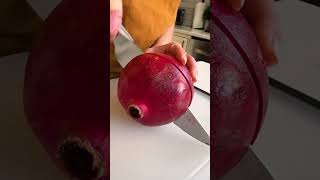 How to Seed a Pomegranate  Easy Method [upl. by Elpmid]