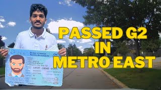 G2 Driving Test  Metro East Drive Test Centre  Real Road Test [upl. by Ellerehs]