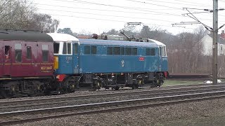 86259 on Gamston Bank with the Whitby Flyer [upl. by Kurtzig]