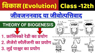 जीवन की उत्पत्ति Origin of life  जीव जनन वाद Theory of Biogenesis  Evolution class 12 biology [upl. by Eshman]