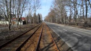 Führerstandsmitfahrt 61 RahnsdorfWaldschänkeKarl Zieglerstraße Teil 13 [upl. by Trepur]