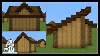 20 Minecraft Roof Designs and Styles Tutorial For Houses [upl. by Eenet]