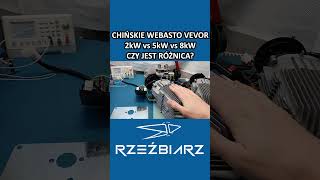 Chińskie WEBASTO VEVOR porównanie 2kW vs 5kW vs 8kW  ogrzewanie postojowe do kampera lub garażu [upl. by Ettenyar]