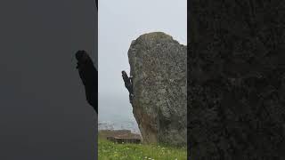 Lyngen boulder vantravellerbouldering [upl. by Sualakcin]