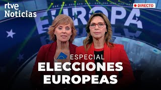 ELECCIONES EUROPEAS  9J GANA el PP con 22 ESCAÑOS PSOE se queda en 20 y VOX 6  RTVE Noticias [upl. by Neirol]