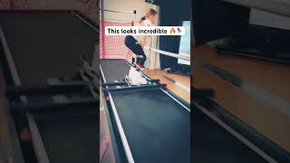 Indoor ski training looks so much fun ⛷️⛷️ espn [upl. by Admama]