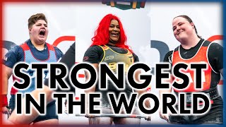 The Strongest Women In The World  84kg IPF Worlds 2024 [upl. by Tiffanle]