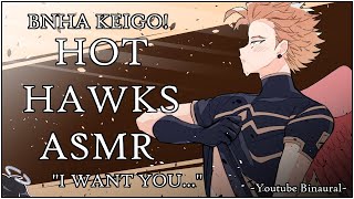 Hawks x Listener HOT HAWKS ASMR BNHA Starting Off The Year With A Bang Making Out With Keigo [upl. by Oicafinob]