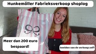 Hunkemöller Fabrieksverkoop shoplog  meer dan 200 euro bespaard [upl. by Anawed]