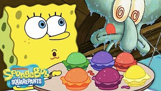 Every Krabby Patty EVER 🍔  SpongeBob [upl. by Fawcette971]