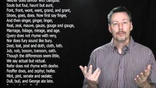 The Chaos Of English Pronunciation by Gerard Nolst Trenité [upl. by Sidwel]