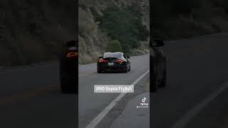 Toyota mk5 Supra Tomei Single Exit Exhaust FlyBys [upl. by Philipps]