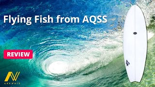 Surfboard review The Flying Fish from AQSS a very fun board 🏄🏻‍♂️ [upl. by Akema]