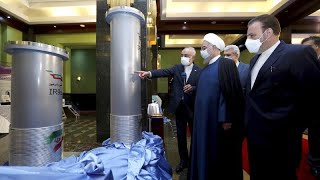 Iran starts up advanced enrichment centrifuges [upl. by Fiedling]