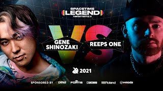 Gene Shinozaki vs Reeps One  SPACETIME LEGENDS 2021 [upl. by Tatman]