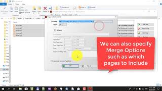 How to merge two pdf files with Free PDF Splitter Merger [upl. by Scever66]