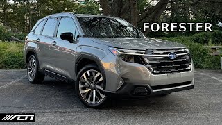 2025 Subaru Forester Touring FULL Review  Subarus Safest Family SUV [upl. by Brahear832]