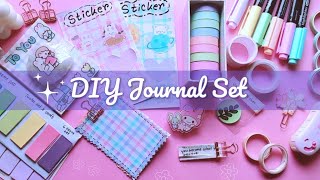 Part10 DIY JOURNAL SET How to Make Journal Set at Home DIY Journal kit  DIY Journal Stationary [upl. by Marieann]