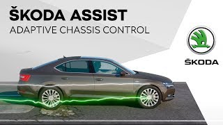 ŠKODA ASSIST Adaptive Chassis Control [upl. by Morey401]