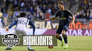 Philadelphia Union vs CF Pachuca CONCACAF Champions Cup Highlights  FOX Soccer [upl. by Llerud]