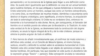 Concilio de Nicea verdadero Dios y verdadero Hombre Contra el arrianismo apolinarismo docetismo [upl. by Anitirhc]