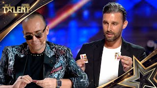 EXFUTBOLISTA conquista el mundo de la MAGIA tras una LESIÓN  Audiciones 09  Got Talent España 2024 [upl. by Sivad]