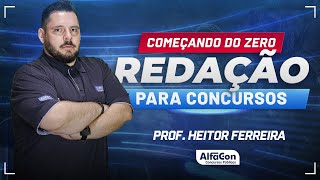 REDAÇÃO PARA CONCURSOS 2024  Aula 12  AlfaCon [upl. by Noiramed]