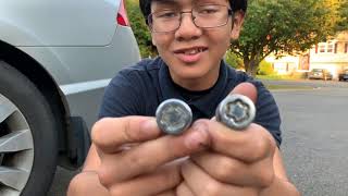 Lost Lug Nuts Key How To Remove Wheel Locks Without Special Tool  How Does Tire AntiTheft Work [upl. by Ettelorahc751]