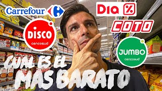 El SUPERMERCADO MÁS BARATO de ARGENTINA es 🇦🇷 ¿Día Carrefour Coto Jumbo o Disco [upl. by Drawyeh48]