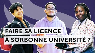 Pourquoi faire sa licence à Sorbonne Université [upl. by Inohtna]