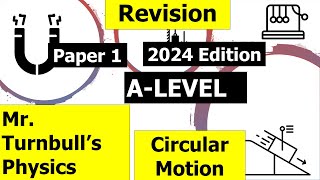 A Level Physics Paper 1 Revision Session Circular Motion Questions [upl. by Sherrard289]