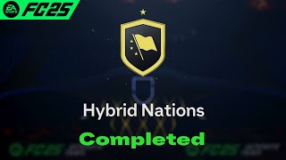 Hybrid Nations SBC Solution Completed  Cheapest Solution FC 25 [upl. by Fredie]