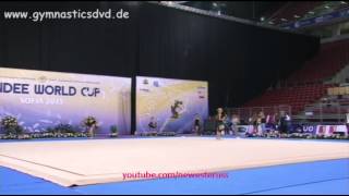 Yana Kudryavtseva Clubs  Podium Training Sofia 2015 [upl. by Rimhsak]