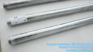 Tungsten Lanthanum Alloy Electrode Rod [upl. by Honna729]