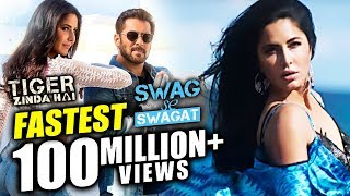 Swag Se Swagat Song  Fastest 100 Million Views  Tiger Zinda Hai  Salman Khan Katrina Kaif [upl. by Ahgem826]