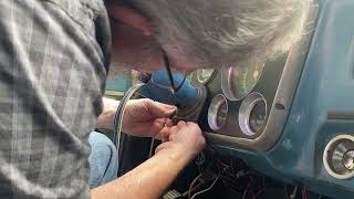 Turn signal switch replacement on the 1971 Chevy C10 [upl. by Salomone]