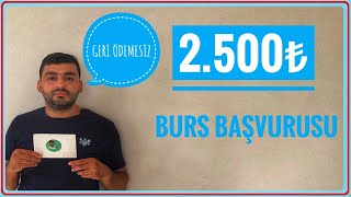 2500₺ GERİ ÖDEMESİZ BURS BAŞVURUSU BAŞLADI  YARININ SAĞLIKÇILARI BURS PROGRAMI BAŞLADI [upl. by Leahciam384]