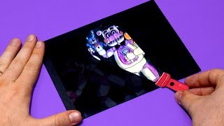 10 Cool Paper Crafts and Board Game for FNaF Fans  CREATE YOUR FNAF ANIMATRONICS [upl. by Faunia]