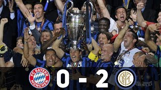 Bayern Munich vs Inter Milan 02 UCL Final Highlights 2010 [upl. by Hartmunn]