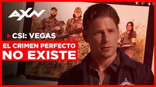 Nadie puede salirse con la suya con estos detectives a cargo  CSI Vegas  AXN Latinoamérica [upl. by Nois]