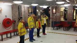 kidzaniaKuwait Fire Station كيدزانيا  الكويت [upl. by Maurise756]