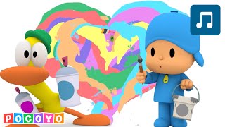 💞 Les couleurs de lamour 🎨  Pocoyo 🇫🇷 Français  Chaîne Officielle  DESSIN ANIMÉ pour enfants [upl. by Shaffer726]