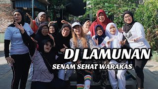 SENAM KREASI TERBARU  DJ LAMUNAN  CHOREO ZIN PUJI CEGU [upl. by Niamreg]