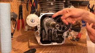 Camshaft installation on Briggs amp Stratton 330000 Series Engine [upl. by Kacie]