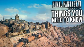 Final Fantasy 7 Rebirth 10 Things You NEED TO KNOW [upl. by Charpentier]