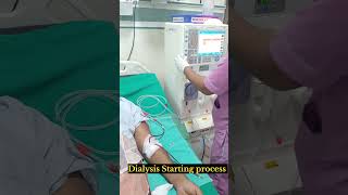 Dialysis Starting Process  Kidney Care hospital patientcare doctor [upl. by Dafodil]