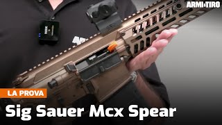 Sig Sauer Mcx Spear calibro 308 Winchester larma del futuro  La prova [upl. by Eelarac]