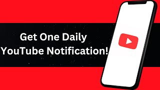 How to Enable Scheduled Digest on YouTube – Get All Notifications at Once [upl. by Nevear]