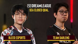 BhsIndo Bleed Esports vs Darleng  Dreamleague S22 Dota 2 SEA Qual  Yudijustincase amp faiqelf [upl. by Suehtomit450]